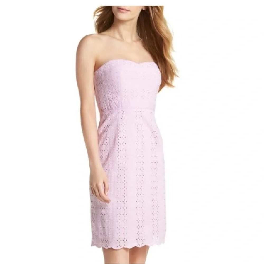 J. Crew Lavender Eyelet Corset Sheath Mini Dress Size 2 NWT,